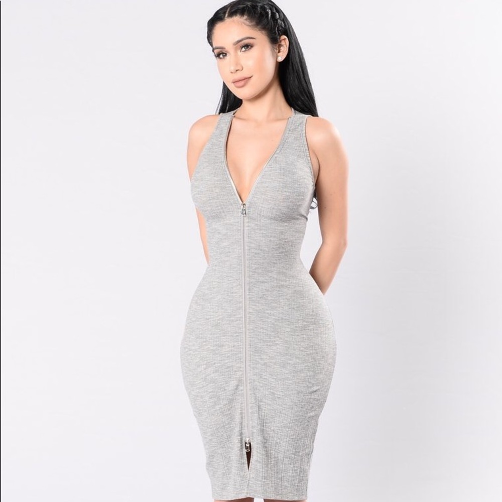 Heather Grey Dress